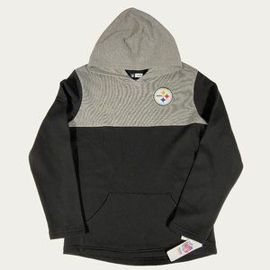 NFL Hoodie - 2-Tone STEELER’S Black/Gray